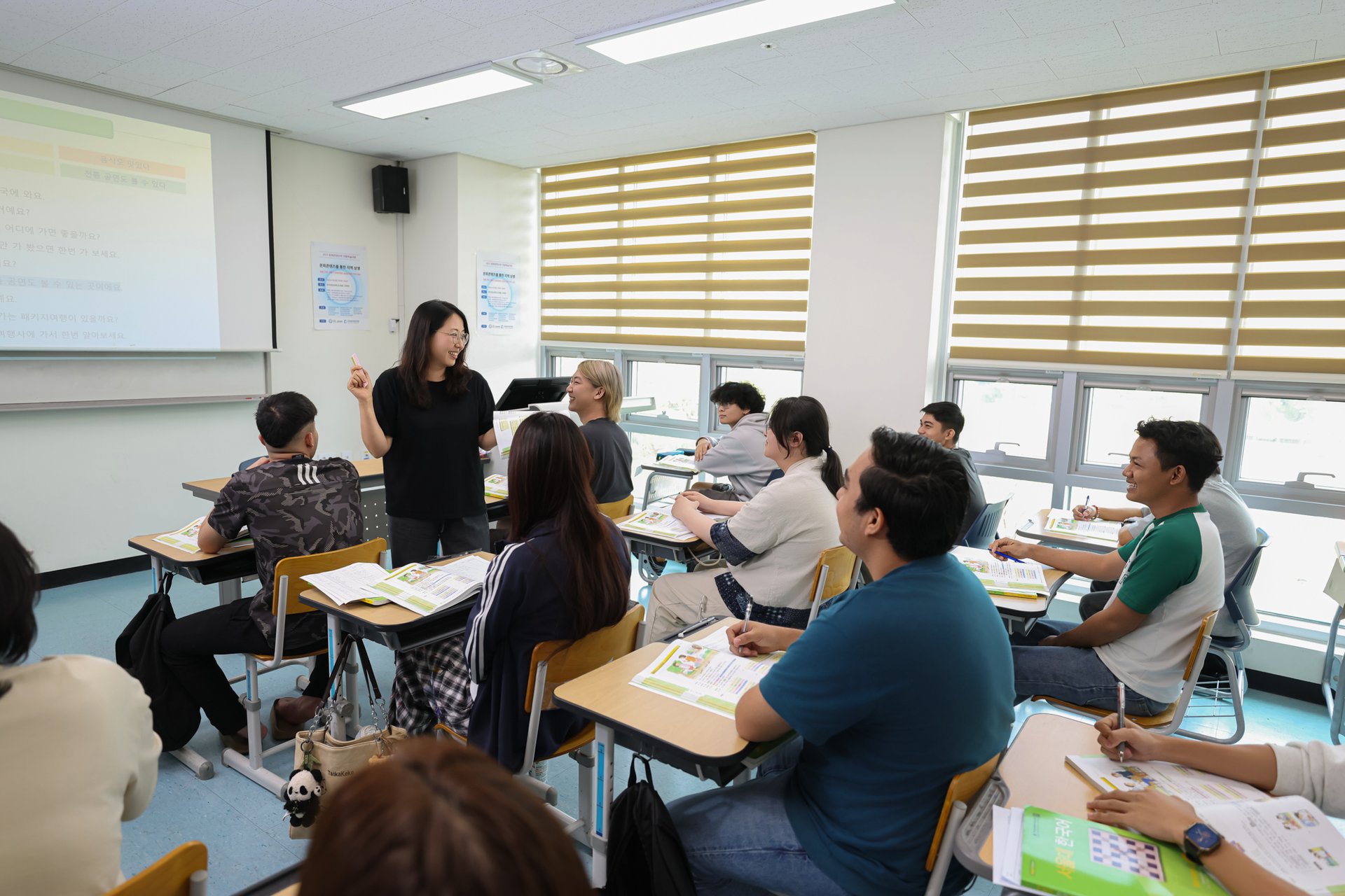 한국어 수업 현장
